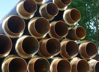 專業生產直埋式熱水保溫管廠家——河北聚氨酯防腐保溫材料管道工程管件